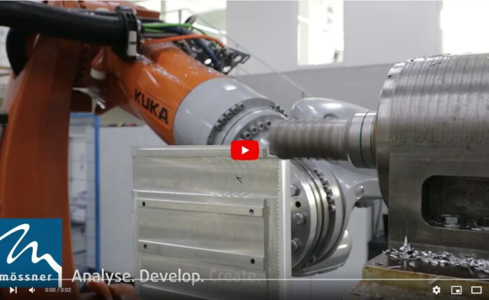 Fräsen mit Robotern – Mössner