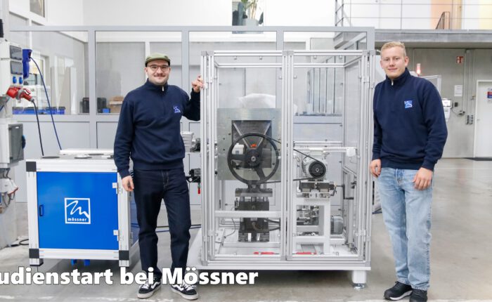 Studienbeginn bei Mössner